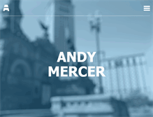 Tablet Screenshot of andymercer.net